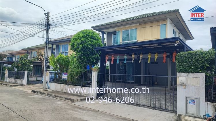 บ้านเดี่ยว 2 ชั้น 61.1 ตร.ว. หมู่บ้านอินนิซิโอ2 ปิ่นเกล้า-วงแหวน ถนนกาญจนาภิเษก ถนนสำเร็จพัฒนา บางกรวย นนทบุรี