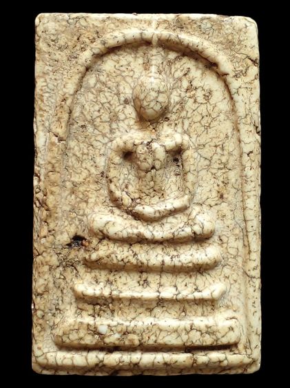 พระสมเด็จวัดระฆัง พิมพ์ใหญ่  หลังปูไต่ หนอนด้น SDJ0023