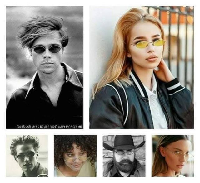 แว่นสายตาสองกษัตริย์–เงิน–ทอง–สัญชาติเยอรมันโดยช่างฝีมือฝรั่งเศส ESCADA 'เอสคาด้า' โมเดลโบราณยุคซีวิลวอร์–วงรี–คลาสสิค เลนส์บลูโพรเทคมัลติโค้ท ค่าสายตายาว 175...Authentic Vintage ESCADA handcrafted in France
 รูปที่ 5