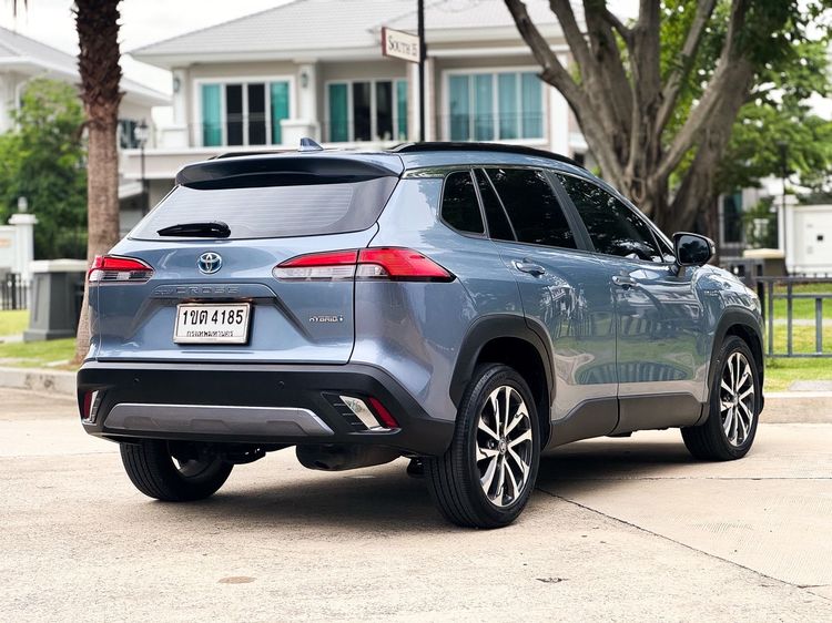 Toyota Corolla Cross 2020 1.8 Hybrid Premium Safety Sedan ไฮบริด เกียร์อัตโนมัติ เทา รูปที่ 4