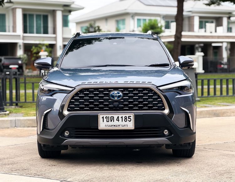 Toyota Corolla Cross 2020 1.8 Hybrid Premium Safety Sedan ไฮบริด เกียร์อัตโนมัติ เทา รูปที่ 2