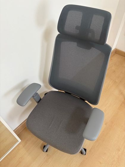 เก้าอี้ทำงาน Lunio Ergo สีเทา รูปที่ 2