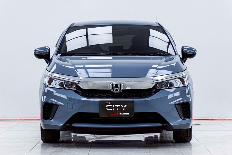 Honda City 2021 1.0 SV Sedan เบนซิน ไม่ติดแก๊ส เกียร์อัตโนมัติ เทา รูปที่ 4