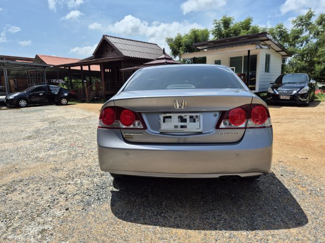 Honda Civic 2007 1.8 S i-VTEC Sedan เบนซิน ไม่ติดแก๊ส เกียร์อัตโนมัติ เทา รูปที่ 4