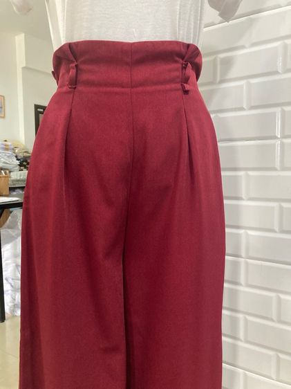 ไม่มีแขน แดง กางเกง อื่นๆ กก ทรงขากว้างเอวขนมจีบ m