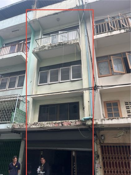 ขายอาคารพานิชย์ 5 ชั้นมีดาดฟ้า ติดถนนเอกชัย ซ.เอกชัย44ทับ1