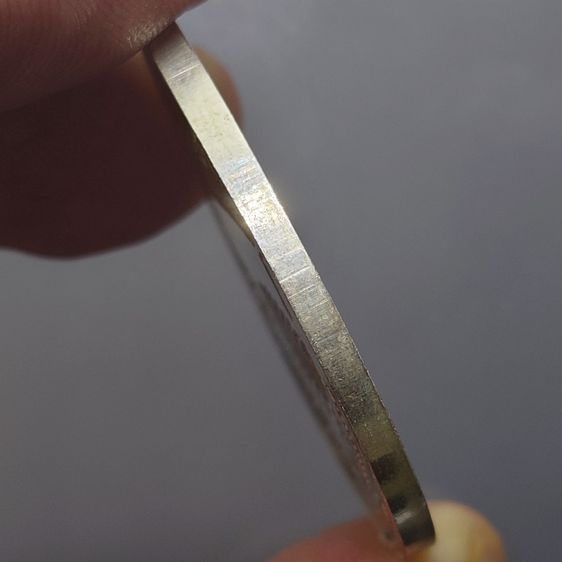 เหรียญที่ระลึกครบ 30 ปี การไฟฟ้าฝ่ายผลิตแห่งประเทศไทย เนื้อทองแดงชุบเงิน "เขื่อนภูมิพล พ.ศ.2542 รูปที่ 5