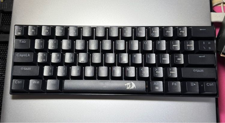 Dragonborn Red keyboard RGB รูปที่ 8