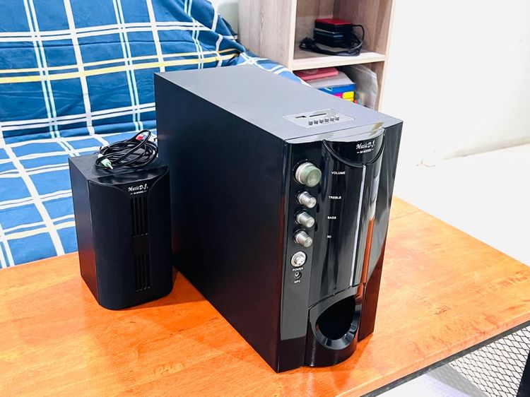 ลำโพงคอม ต่อบลูทรูได้ MusicD.J.สภาพใหม่มากครับ รูปที่ 3