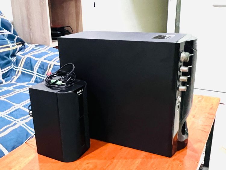 ลำโพงคอม ต่อบลูทรูได้ MusicD.J.สภาพใหม่มากครับ รูปที่ 4