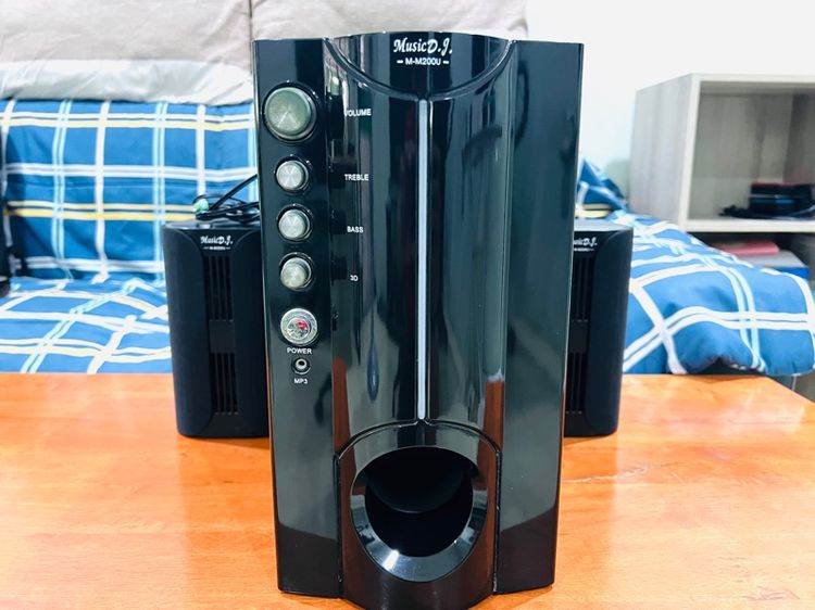 ลำโพงคอม ต่อบลูทรูได้ MusicD.J.สภาพใหม่มากครับ รูปที่ 2