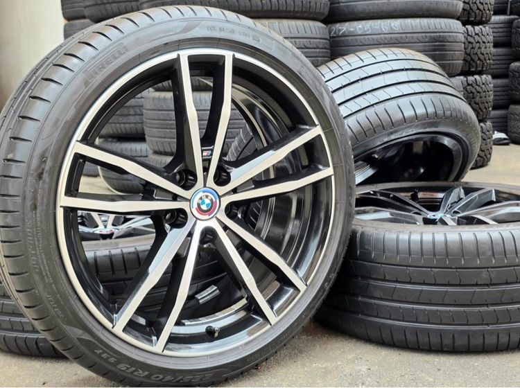 อะลูมิเนียมอัลลอย อื่นๆ ล้อแท้ M BMW G20 330E ขอบ19" พร้อม ยาง Pirelli Pzero รันแฟล๊ต ปลายปี24