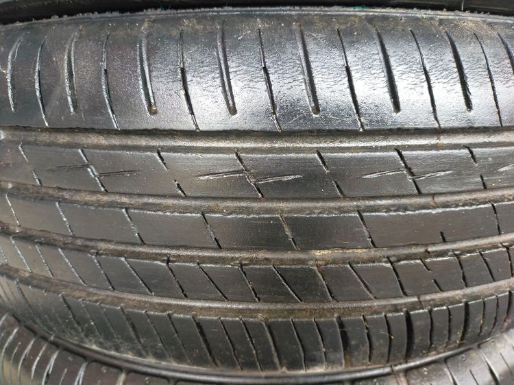 ล้อกระทะ ขอบ15 พร้อมยางดีสโตน 185 60 15 ปี21 วงละ 600 ทำเป็นล้ออะไหล่หรือล้อกระแทะ รูปที่ 8