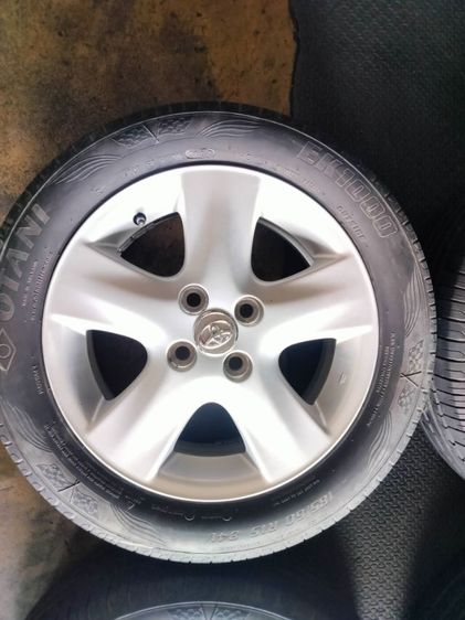 ล้อแม็กซ์โตโยต้าวีออสขอบ15 4รู100พร้อมยา รูปที่ 2
