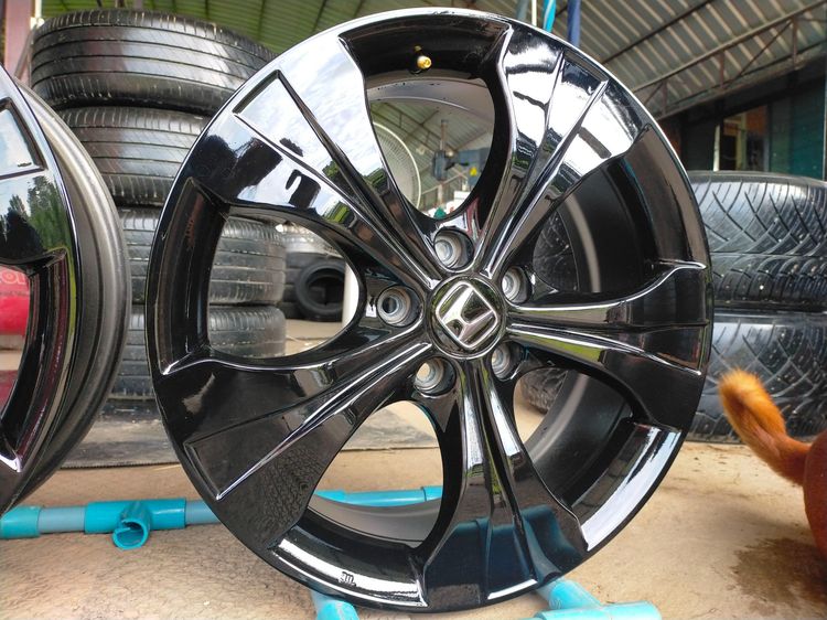 18" แม็กฮอนด้า ขอบ18 กว้าง7 et50 สีอบpowder coat ใส่CRV accord HRV อื่นๆ 5 รู 114