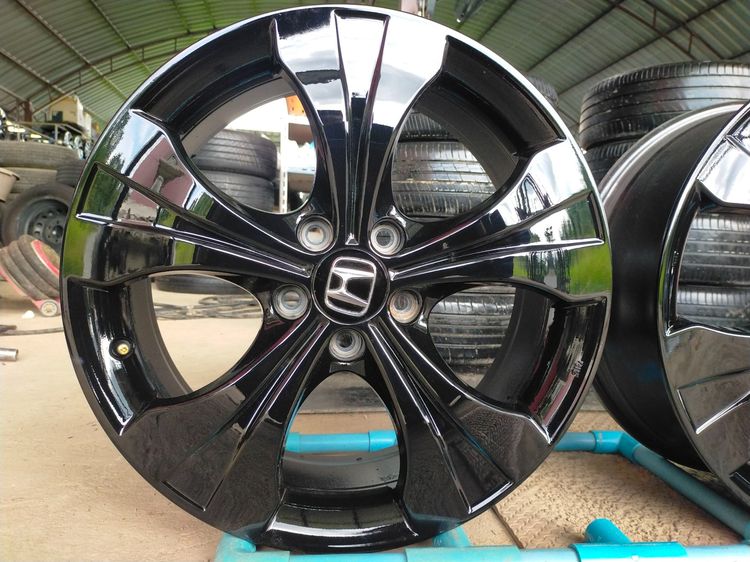 แม็กฮอนด้า ขอบ18 กว้าง7 et50 สีอบpowder coat ใส่CRV accord HRV อื่นๆ 5 รู 114 รูปที่ 4