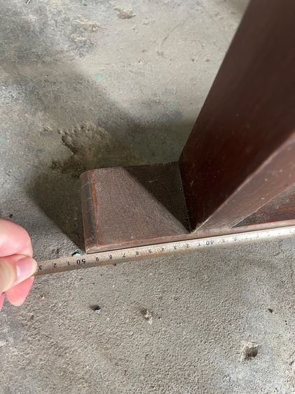 เก้าอี้ โรงหนัง ไม้สักสะสม รูปที่ 17