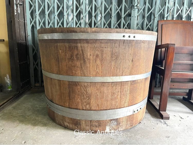 อ่าง ไม้โบราณ เก่าสะสม รูปที่ 4