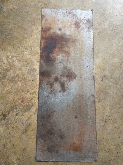 ป้าย ขวดน้ำส้ม เฮาดี้ สังกะสี สะสม รูปที่ 6