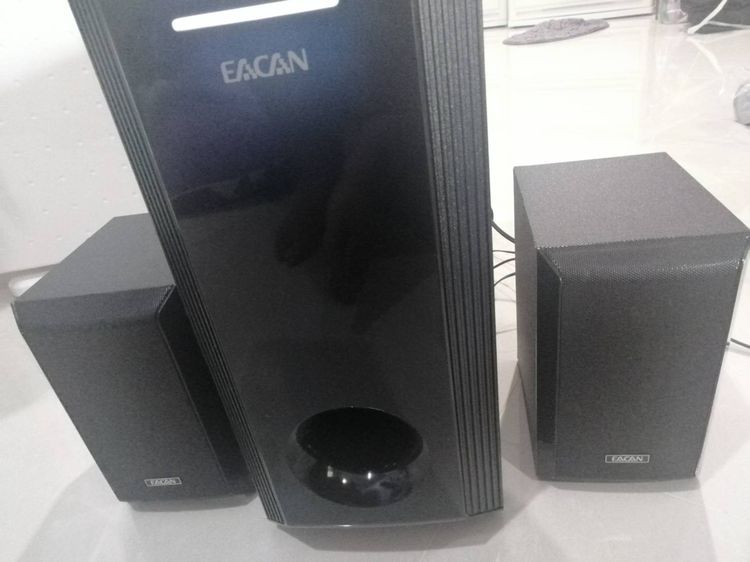  ขาย ลำโพง SPEAKER EACAN A-503 2.1 CHANNEL เสียงดี เบสหนัก ต่อคอม ต่อมือถือ แจ่มๆๆ รูปที่ 6