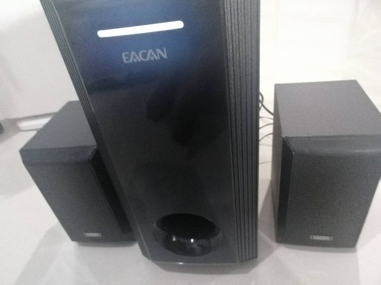  ขาย ลำโพง SPEAKER EACAN A-503 2.1 CHANNEL เสียงดี เบสหนัก ต่อคอม ต่อมือถือ แจ่มๆๆ รูปที่ 5