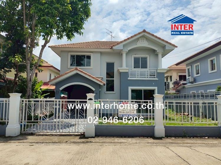 บ้านเดี่ยว 2 ชั้น 50.5 ตร.ว. หมู่บ้านพฤกษาวิลเลจ2 รังสิตคลอง7 ใกล้ห้างโลตัส คลอง7 ถนนรังสิต-นครนายก ถนนธัญบุรี ธัญบุรี ปทุมธานี