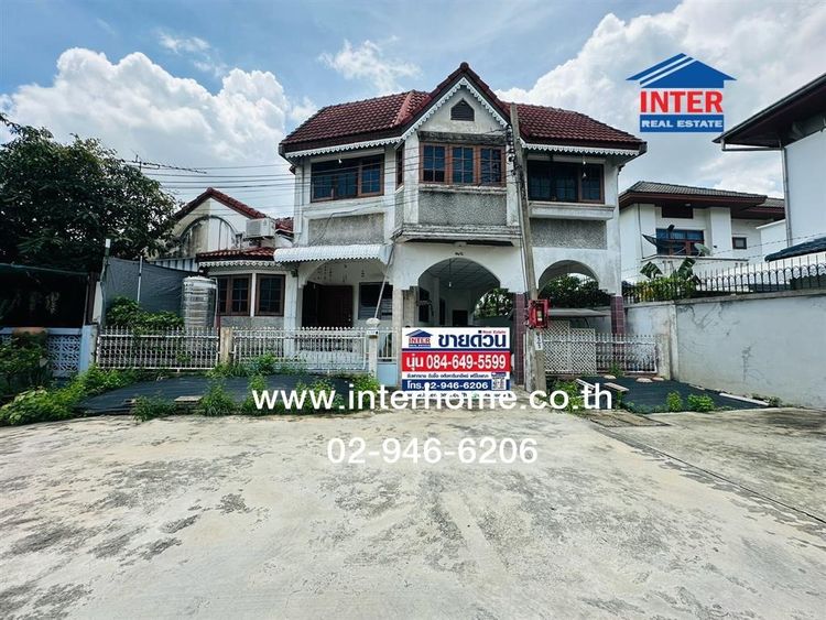 บ้านเดี่ยว 2 ชั้น 29 ตร.ว. หมู่บ้านดวงทอง1 ซอยเทศบาล2 ถนนบางกรวย-ไทรน้อย ถนนเทศสบาล2 บางบัวทอง นนทบุรี