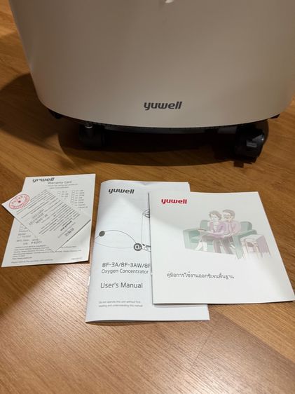 ของใหม่ ราคามือสองซื้อมาพร้อมกัน  เครื่องผลิตออกซิเจน Yuwell 8F-5AW รูปที่ 6