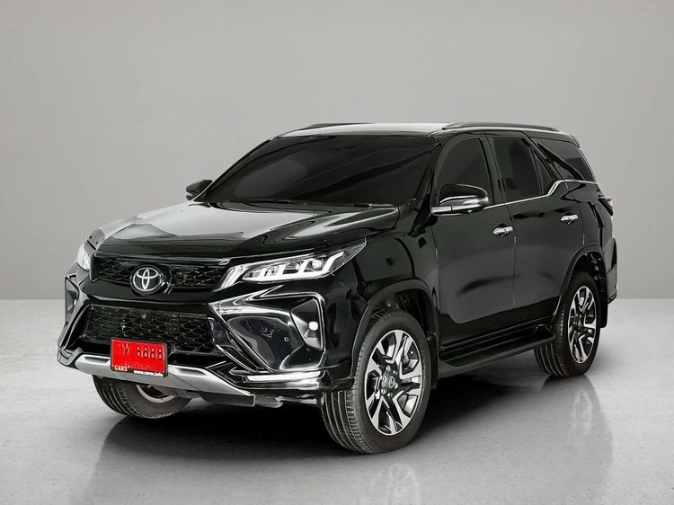Toyota Fortuner 2020 2.8 LEGENDER 4WD AT Utility-car ดีเซล ไม่ติดแก๊ส เกียร์อัตโนมัติ ดำ
