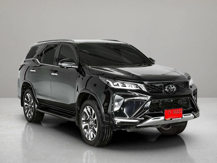 Toyota Fortuner 2020 2.8 LEGENDER 4WD AT Utility-car ดีเซล ไม่ติดแก๊ส เกียร์อัตโนมัติ ดำ รูปที่ 3