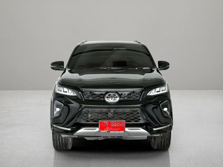 Toyota Fortuner 2020 2.8 LEGENDER 4WD AT Utility-car ดีเซล ไม่ติดแก๊ส เกียร์อัตโนมัติ ดำ รูปที่ 2