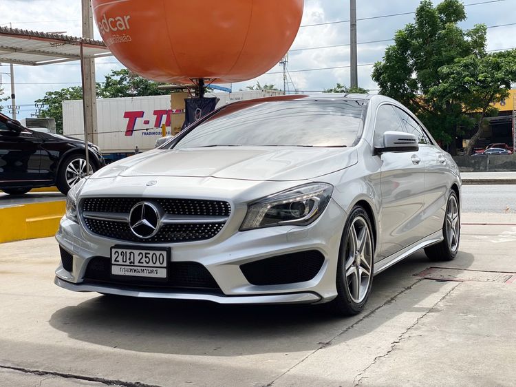 Mercedes-Benz CLA-Class 2016 CLA250 AMG Sedan เบนซิน ไม่ติดแก๊ส เกียร์อัตโนมัติ บรอนซ์เงิน รูปที่ 4