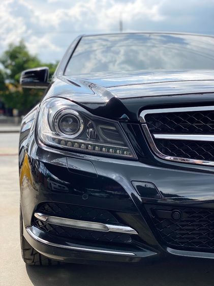 Mercedes-Benz C-Class 2012 C250 CDI Sedan ดีเซล ไม่ติดแก๊ส เกียร์อัตโนมัติ ดำ รูปที่ 3