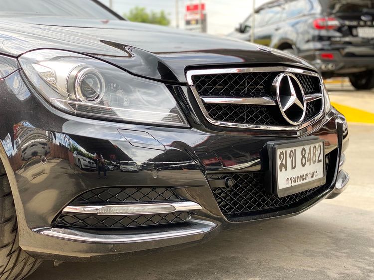 Mercedes-Benz C-Class 2012 C250 CDI Sedan ดีเซล ไม่ติดแก๊ส เกียร์อัตโนมัติ ดำ รูปที่ 2