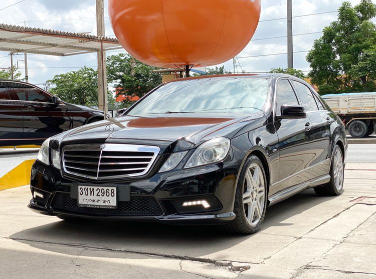 Mercedes-Benz E-Class 2012 E220 CDI Sedan ดีเซล ไม่ติดแก๊ส เกียร์อัตโนมัติ ดำ รูปที่ 4
