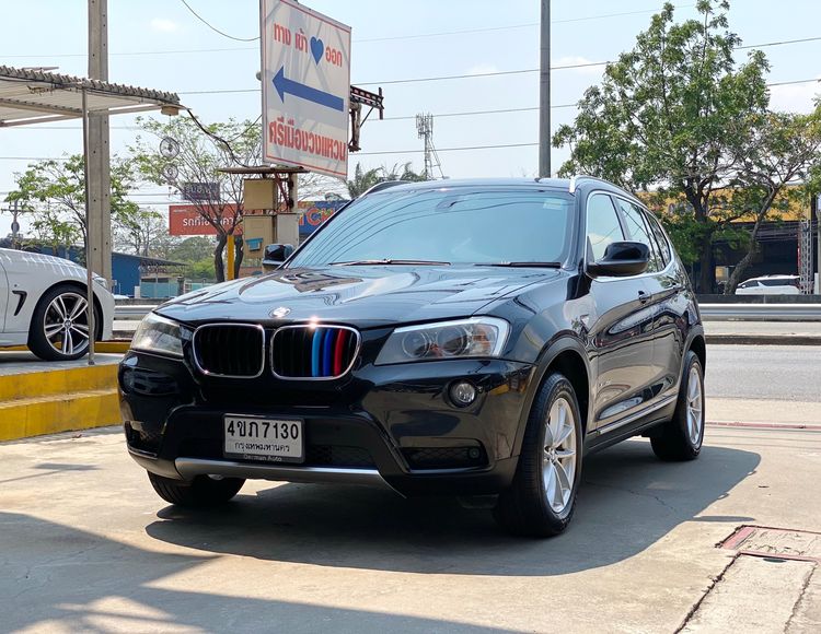 BMW X3 2011 2.0 xDrive20d 4WD Utility-car ดีเซล ไม่ติดแก๊ส เกียร์อัตโนมัติ ดำ รูปที่ 4