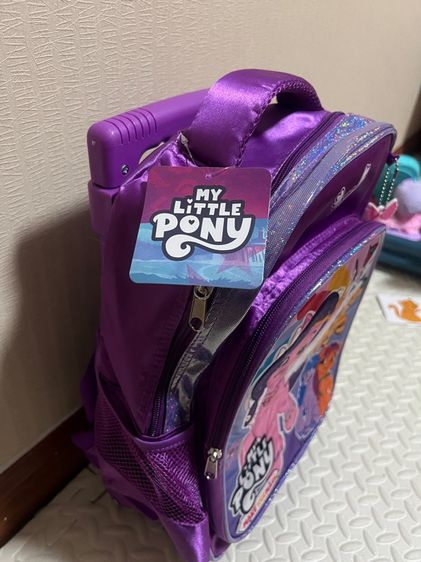 My Little Pony กระเป๋านักเรียนล้อลาก ลายการ์ตูนโพนี่ ขนาด 14นิ้ว (ของแท้ สภาพใหม่) รูปที่ 4