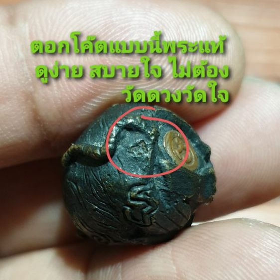 ลูกอมเสือรุ่นแรก หลวงพ่อเพี้ยน วัดเกริ่นกฐิน ปี 2548 เนื้อทองผสมรมดำอุดกริ่ง

สภาพสวยน่ารัก พระแท้ดูง่ายสบายตา รูปที่ 2