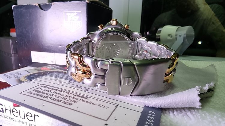 Tag heuer Tachymetre จับเวลา สองกษัตริย์ Kingsize รูปที่ 5