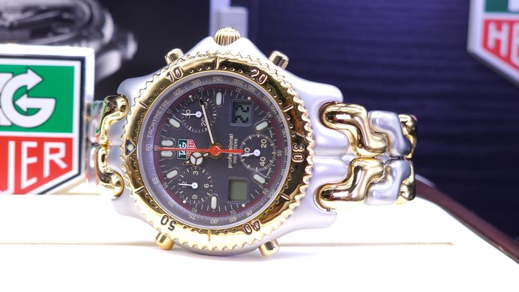 Tag heuer ก้างปลา สองกษัตริย์ Chronograph Driver Senna Ayrton