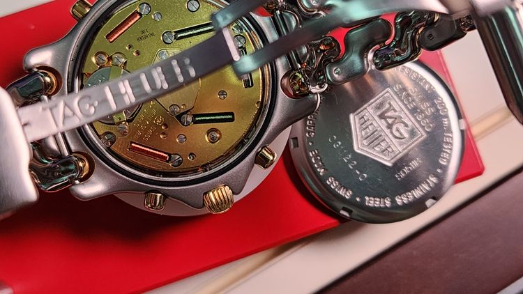 Tag heuer ก้างปลา สองกษัตริย์ Chronograph Driver Senna Ayrton รูปที่ 7