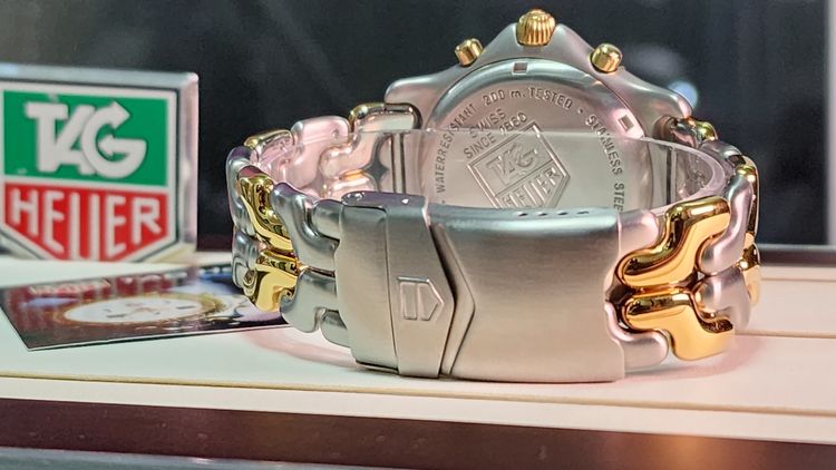 Tag heuer ก้างปลา สองกษัตริย์ Chronograph Driver Senna Ayrton รูปที่ 6