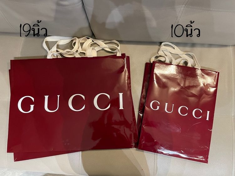 ถุงแบรนด์ ถุงกระดาษ gucci กล่อง ของแท้ รูปที่ 3