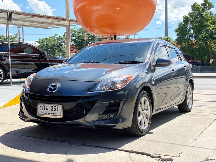 Mazda Mazda3 2012 1.6 Spirit Sports Plus Sedan เบนซิน ไม่ติดแก๊ส เกียร์อัตโนมัติ เทา รูปที่ 4