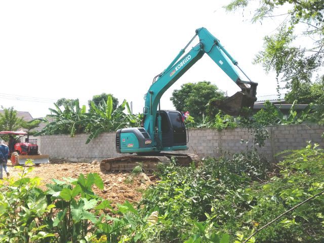 รับถมที่  ขุดบ่อ วางท่อ  ราชบุรี รูปที่ 8