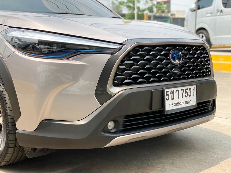 Toyota Corolla Cross 2020 1.8 Hybrid Premium Safety Utility-car ไฮบริด ไม่ติดแก๊ส เกียร์อัตโนมัติ เทา รูปที่ 2