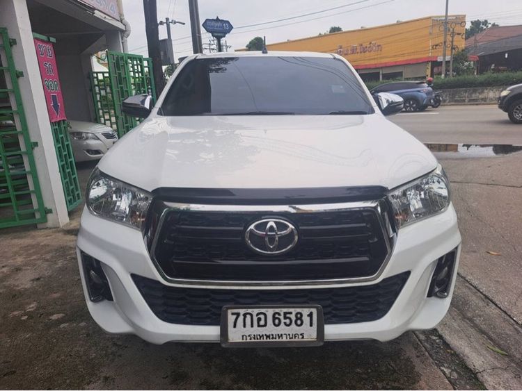 Toyota Hilux Revo 2018 2.4 J Plus Prerunner Pickup ดีเซล ไม่ติดแก๊ส เกียร์ธรรมดา ขาว รูปที่ 2