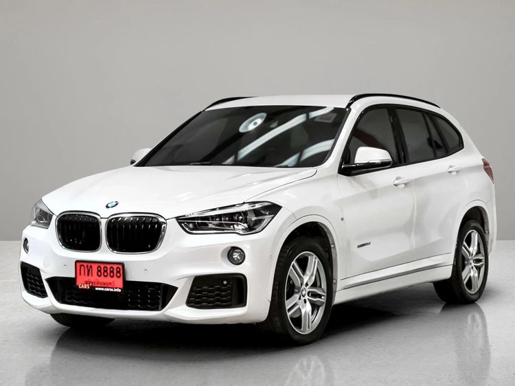 BMW X1 2017 2.0 sDrive18d M Sport Utility-car ดีเซล ไม่ติดแก๊ส เกียร์อัตโนมัติ ขาว