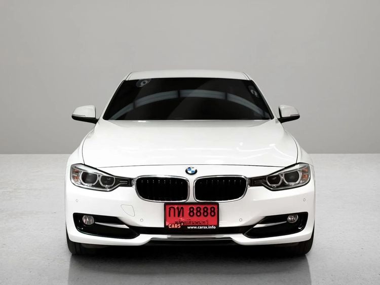 BMW Series 3 2014 320d Sedan ดีเซล ไม่ติดแก๊ส เกียร์อัตโนมัติ ขาว รูปที่ 2