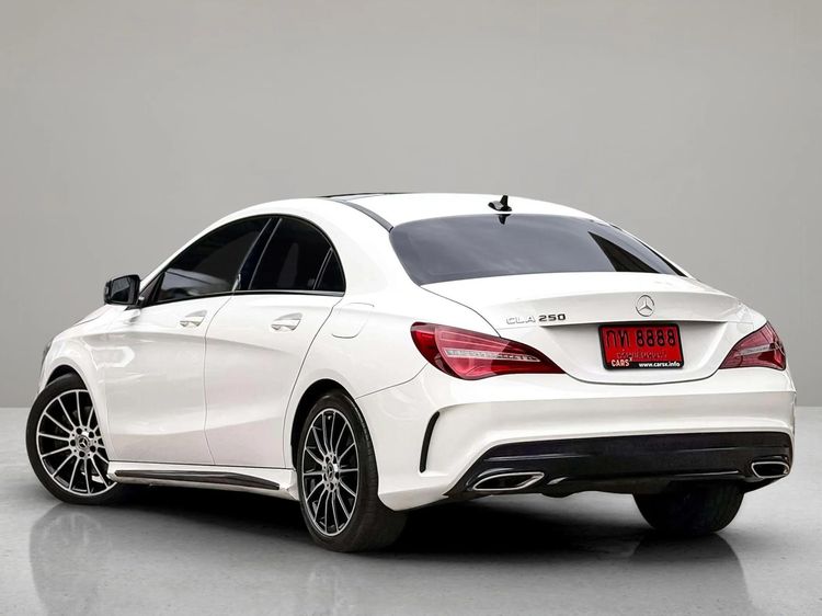 Mercedes-Benz CLA-Class 2018 CLA250 AMG Sedan เบนซิน ไม่ติดแก๊ส เกียร์อัตโนมัติ ขาว รูปที่ 4
